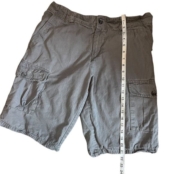 MENS MCKINLEY Grey Casual Cargo Short M - Picture 6 of 8